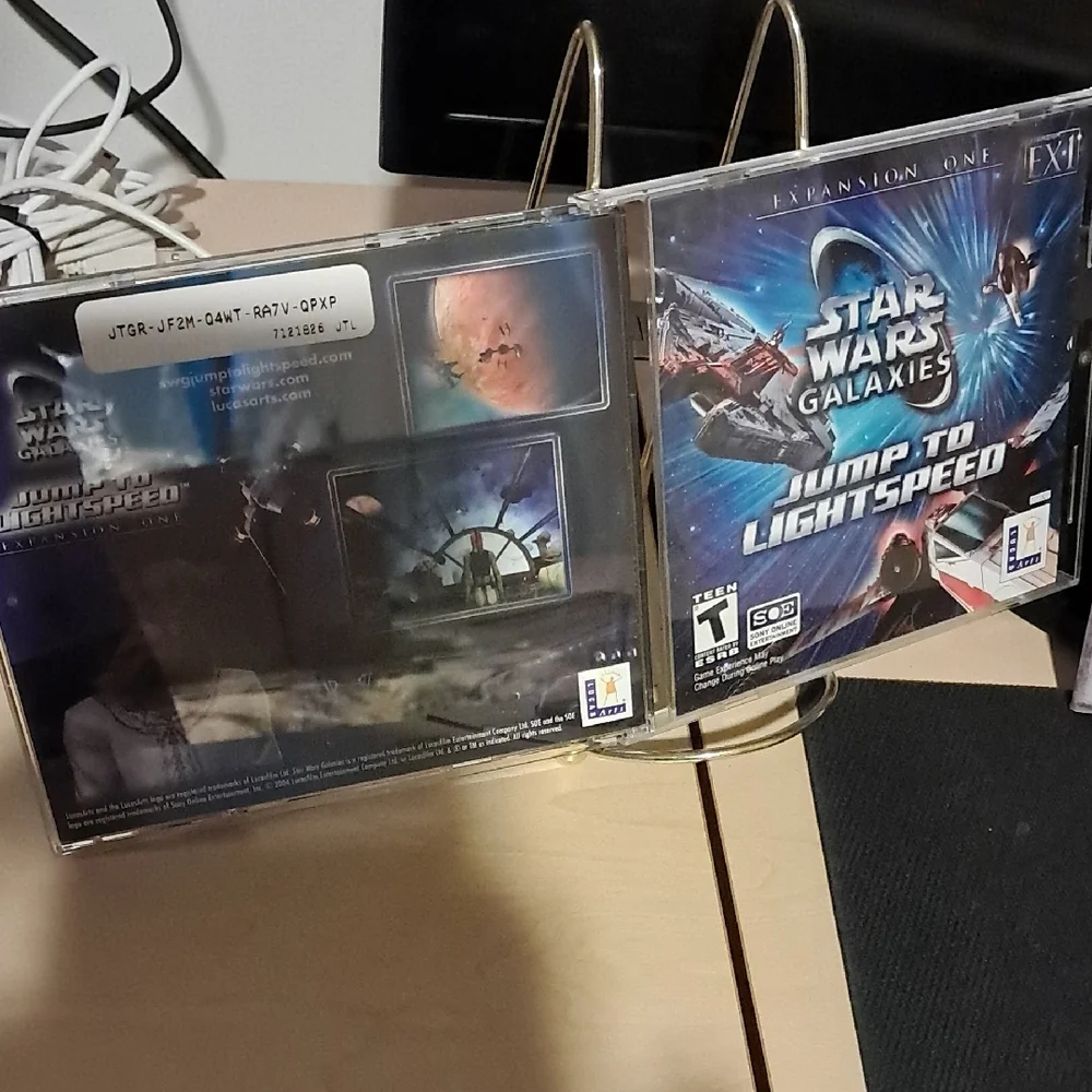 Star Wars Galaxies: Jump to Lightspeed PC Game Box Only